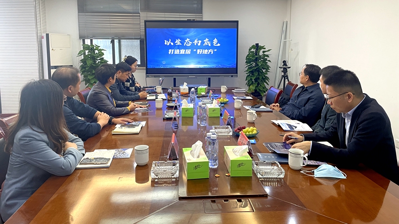 揚州市臺辦主任孫玉金帶隊調研台資重點開發園區