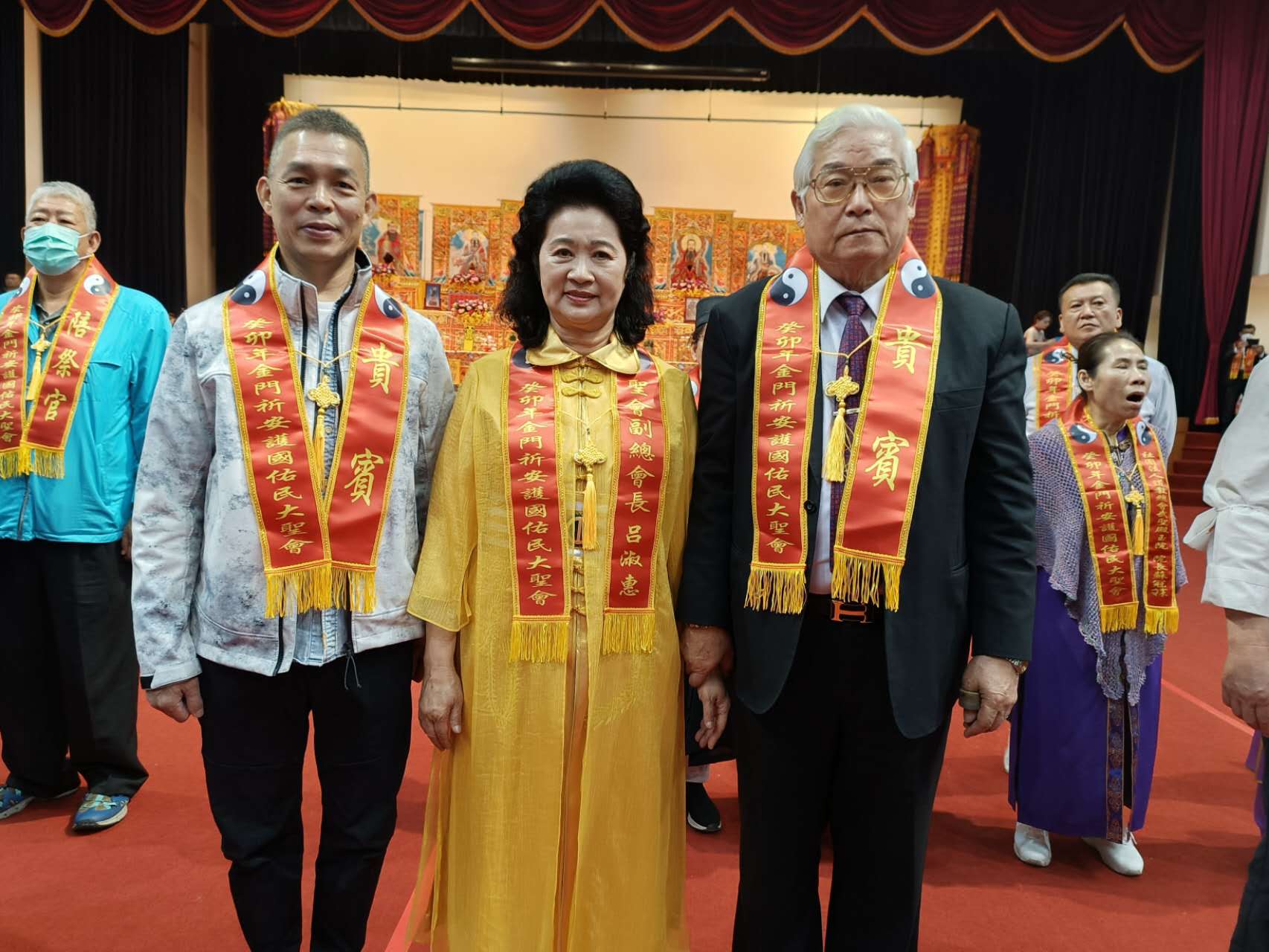 癸卯年金门祈安护国佑民大圣会 上午11：11分在金门县金湖镇体育馆举办