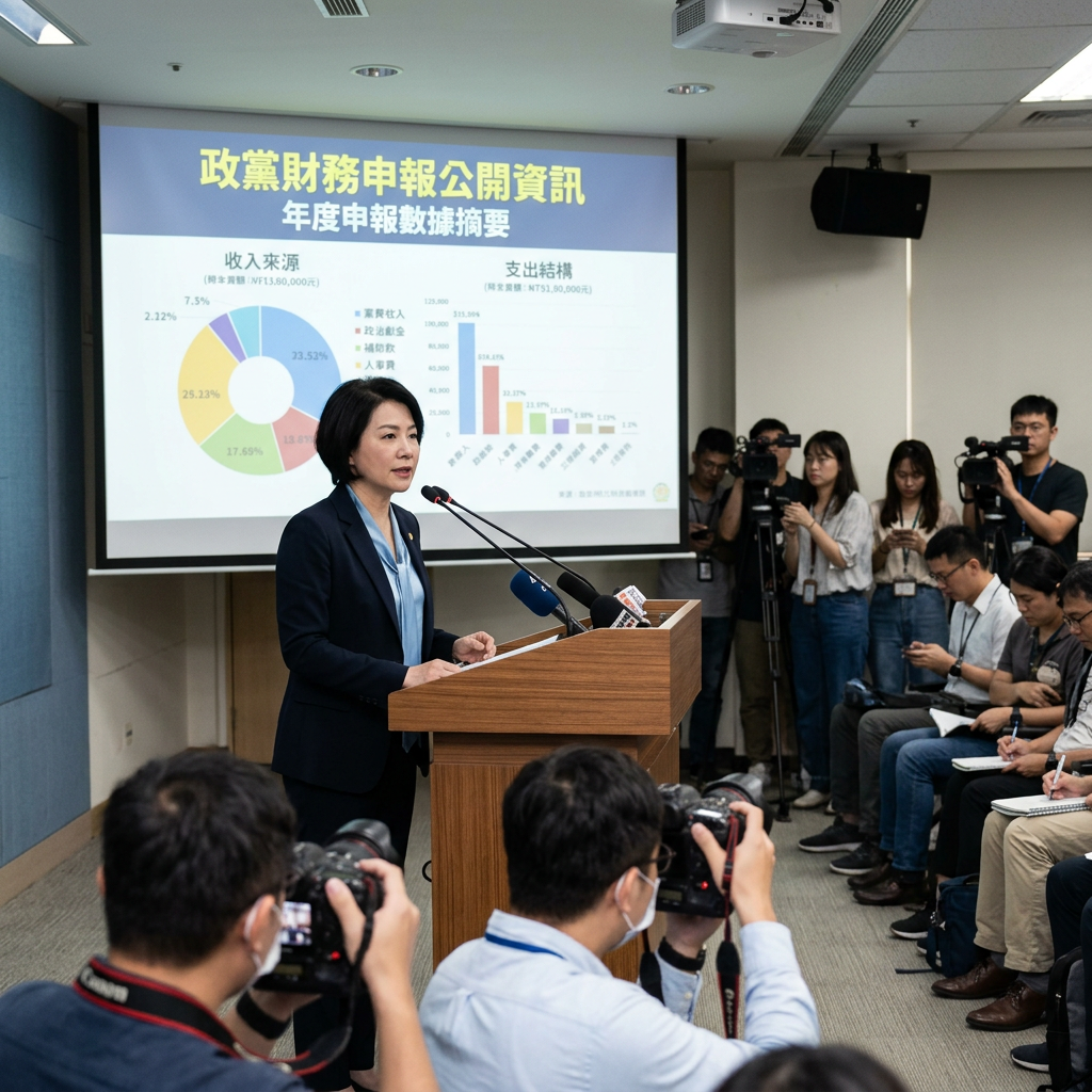 內政部公開114年政黨財報 另查負責人資格違者限期改選